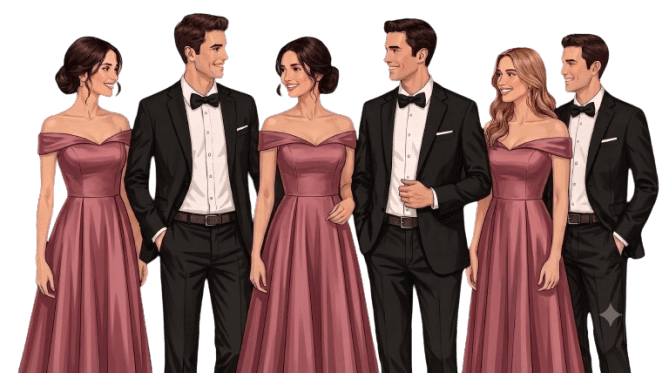 Entourage attire guide
