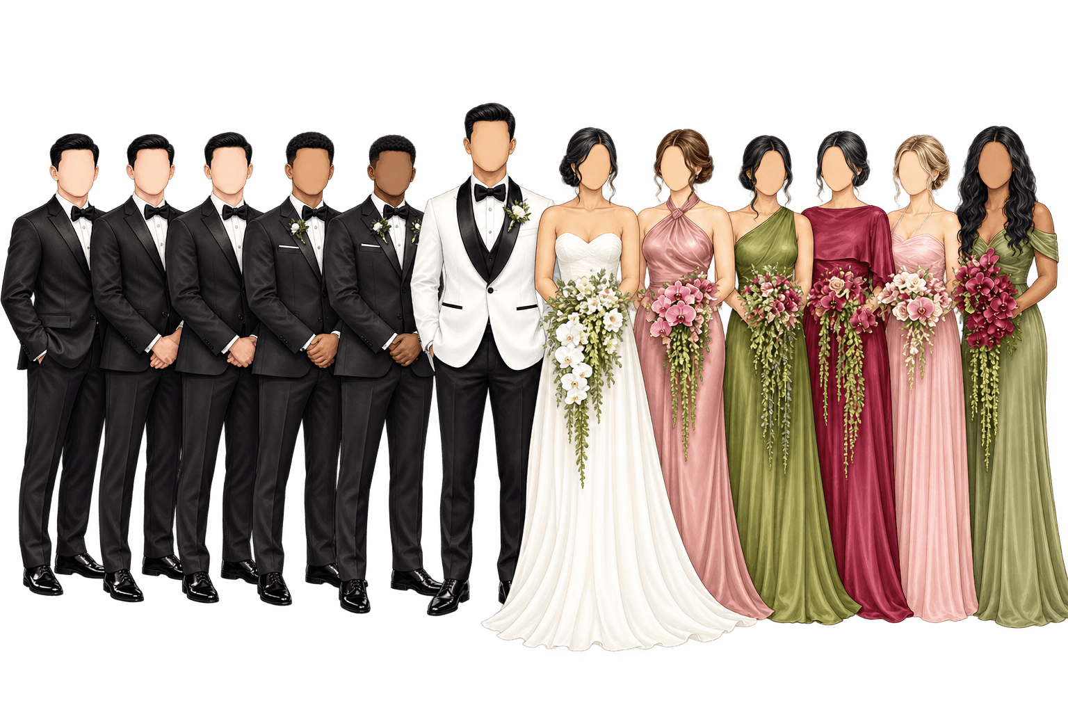 Entourage attire guide